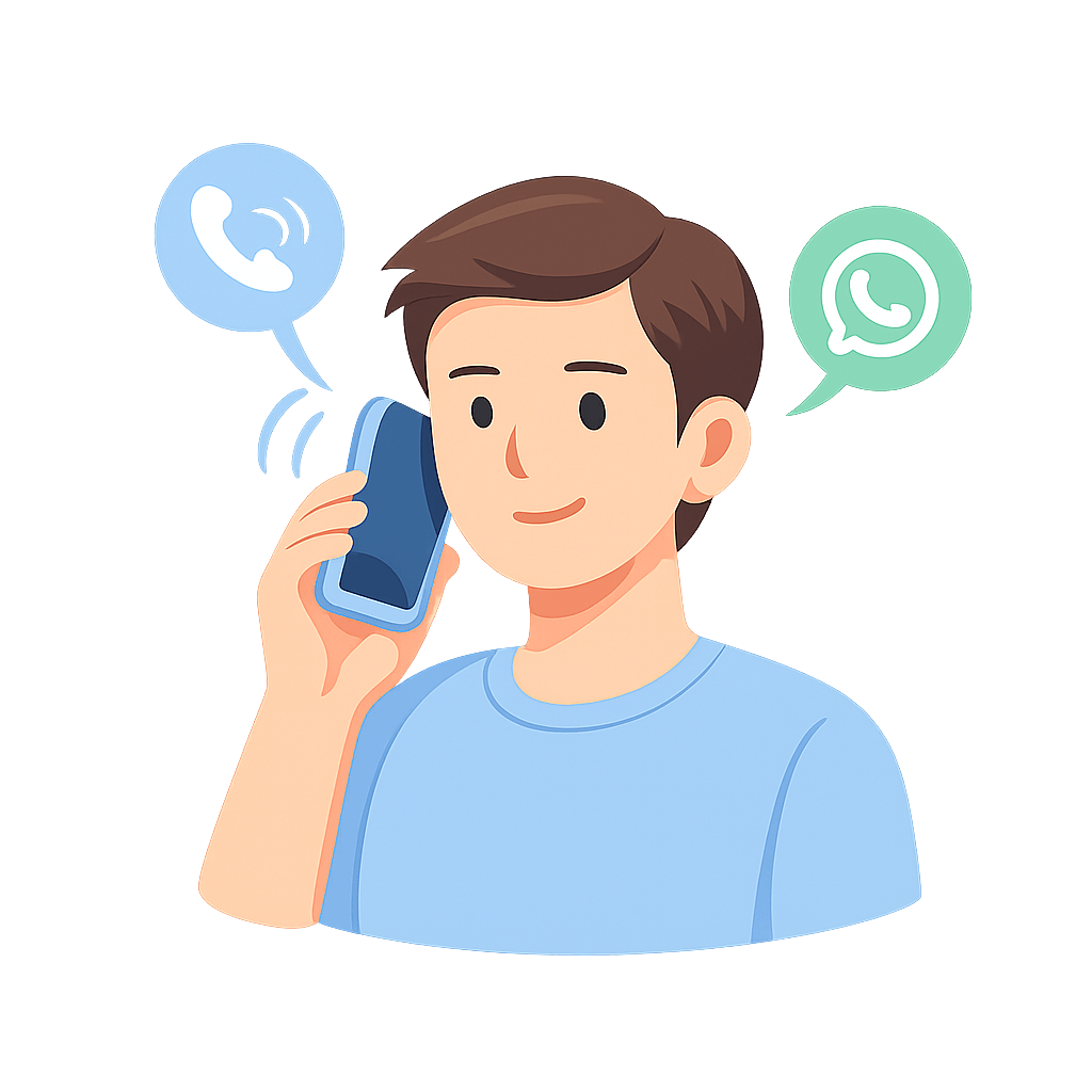 Cliente llama o escribe