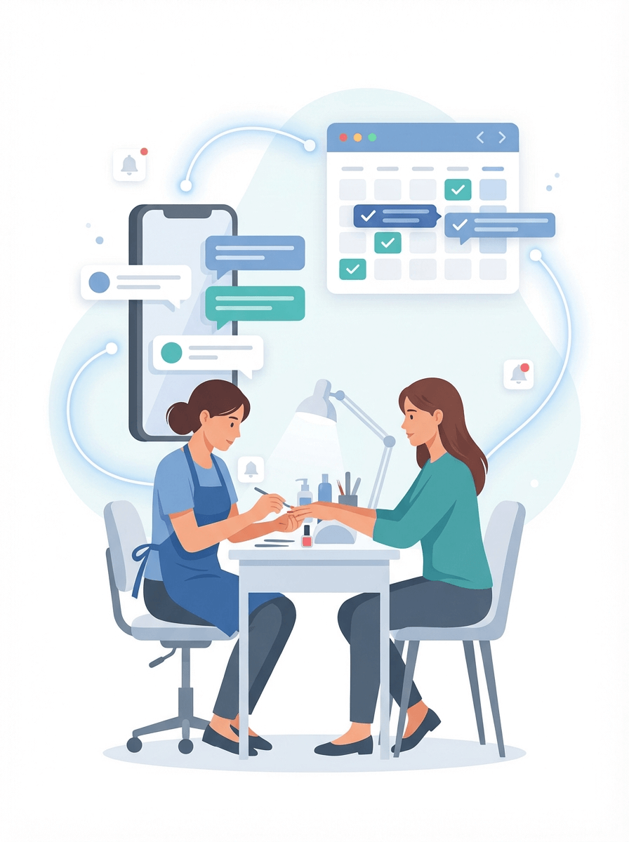 Te avisamos y confirmas la cita en segundos.